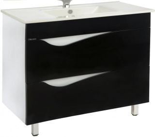 Тумба под раковину Bellezza Эйфория 105см черный 00000010221